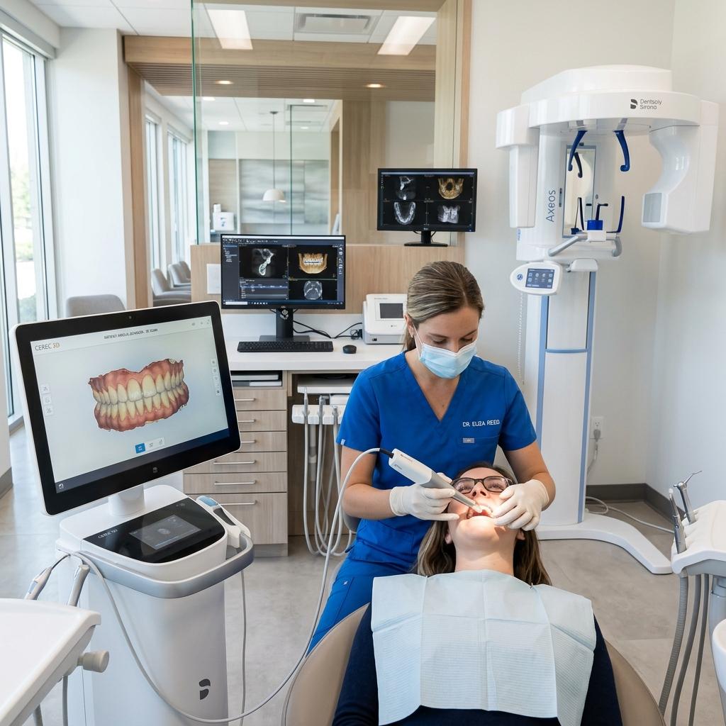 Advanced dental technology used in Bangalore dental clinic