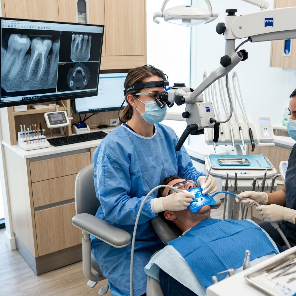 Advanced root canal treatment procedure in Jayanagar Bengaluru dental clinic